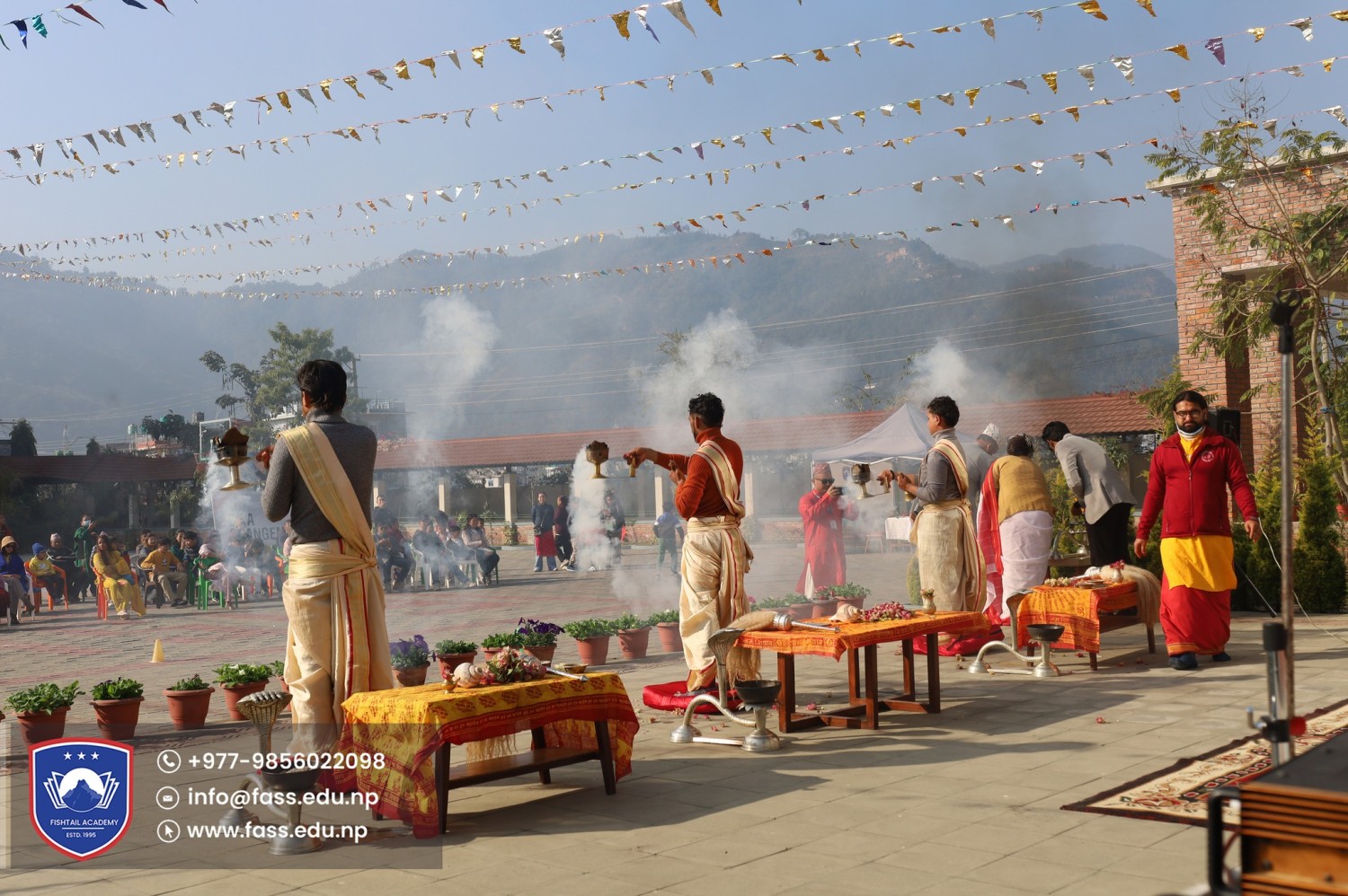 Celebrating Saraswati Puja & Aaksharaarambha!