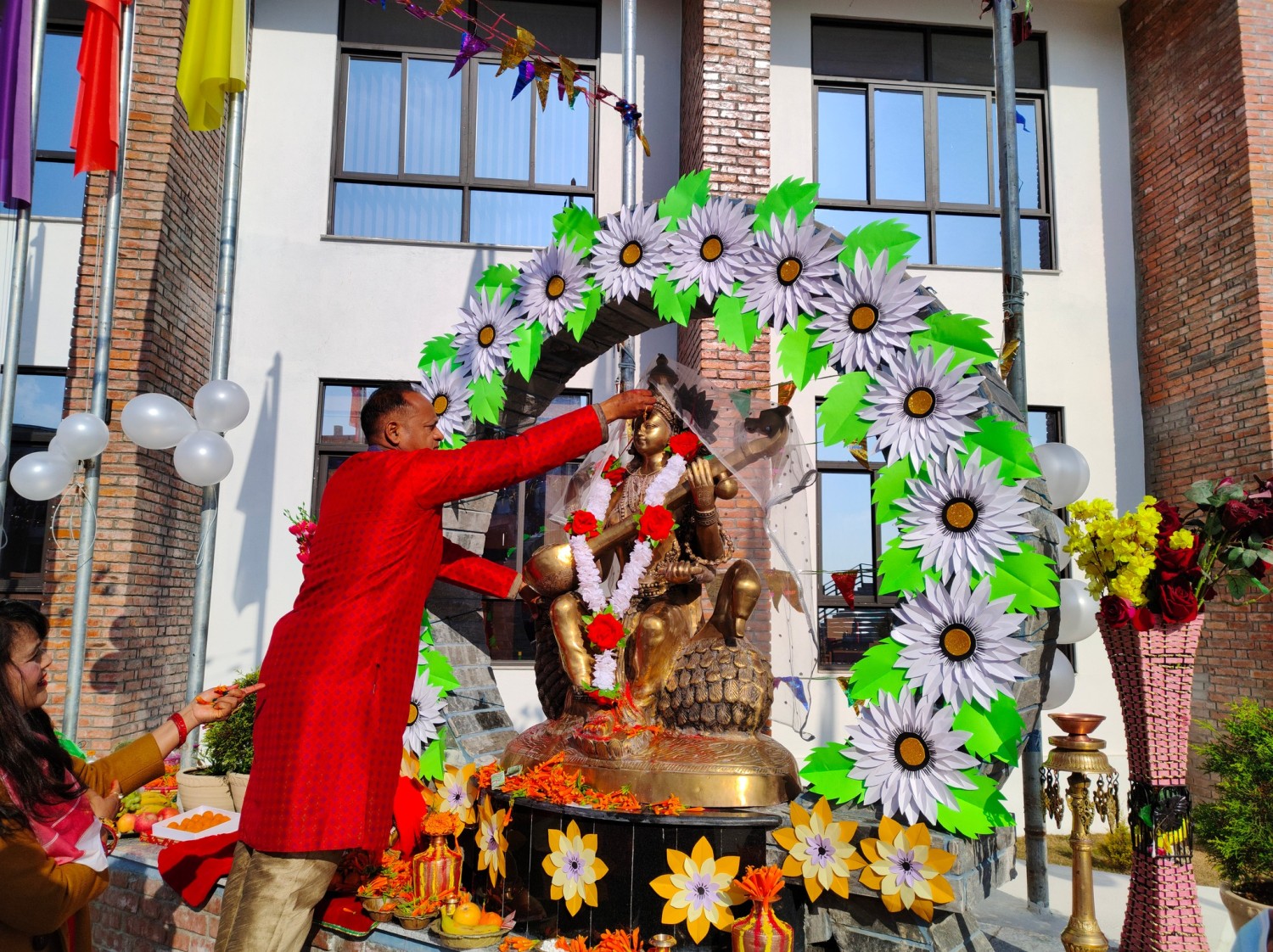 Saraswoti Puja Celebration